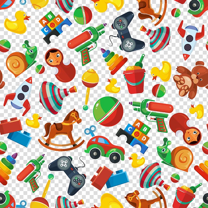 assorted toy , Toy Child Illustration, Cartoon toys background transparent background PNG clipart