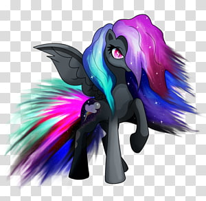 Pony Rainbow Dash Rarity Princess Luna Nightmare, rainbow transparent background PNG clipart thumbnail
