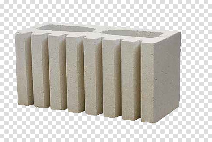 Concrete masonry unit Material Brick Rib, stone block transparent background PNG clipart
