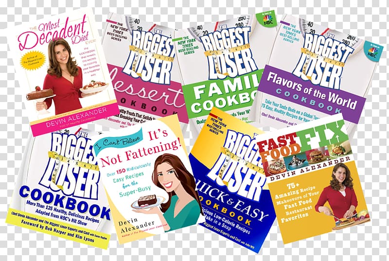 The Most Decadent Diet Ever! Celebrity chef Celebrity chef Recipe, pile books transparent background PNG clipart
