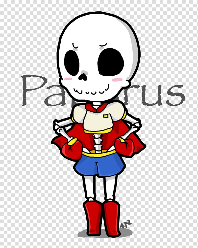 Undertale Art Chibi Drawing PAPYRUS, Chibi transparent background PNG clipart