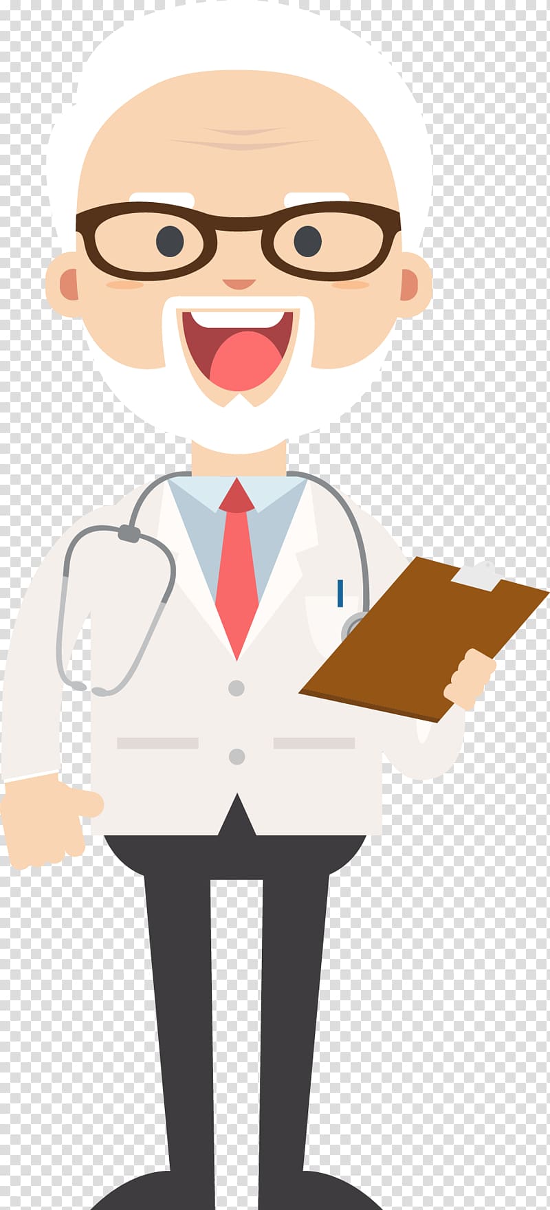 Glasses Physician Cartoon Euclidean , male doctor figure transparent background PNG clipart