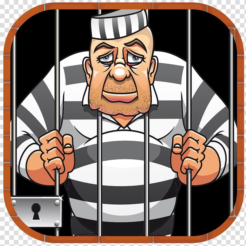 prisoner illustration, Prisoner Cartoon Crime, jail transparent background PNG clipart
