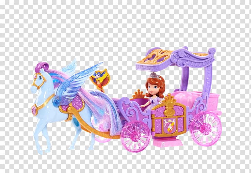 Disney Sophie The 1st illustration, Horse Carriage Disney Junior Toy Disney Princess, sofia the first transparent background PNG clipart