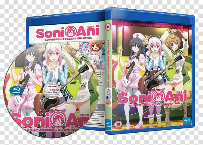 Super Sonico Blu-ray disc DVD Anime High-definition television, super sonico transparent background PNG clipart