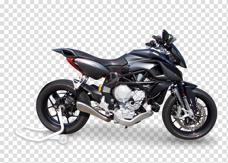 Exhaust system EICMA MV Agusta Rivale Motorcycle, motorcycle transparent background PNG clipart