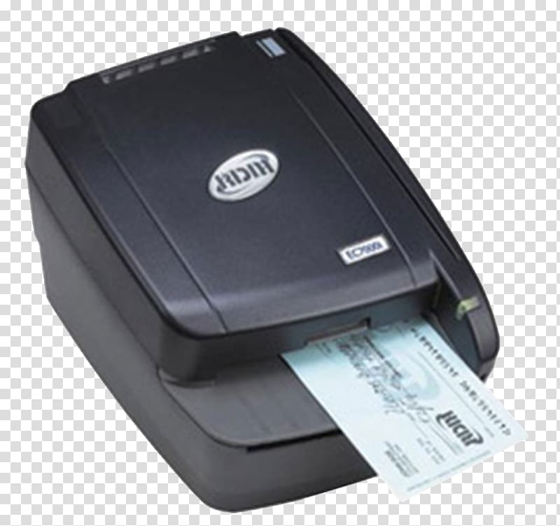 Cheque scanner Magnetic ink character recognition Money Merchant services, scanner cheque transparent background PNG clipart