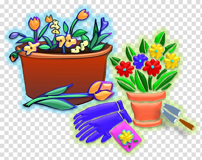 Cartoon , potted plant transparent background PNG clipart