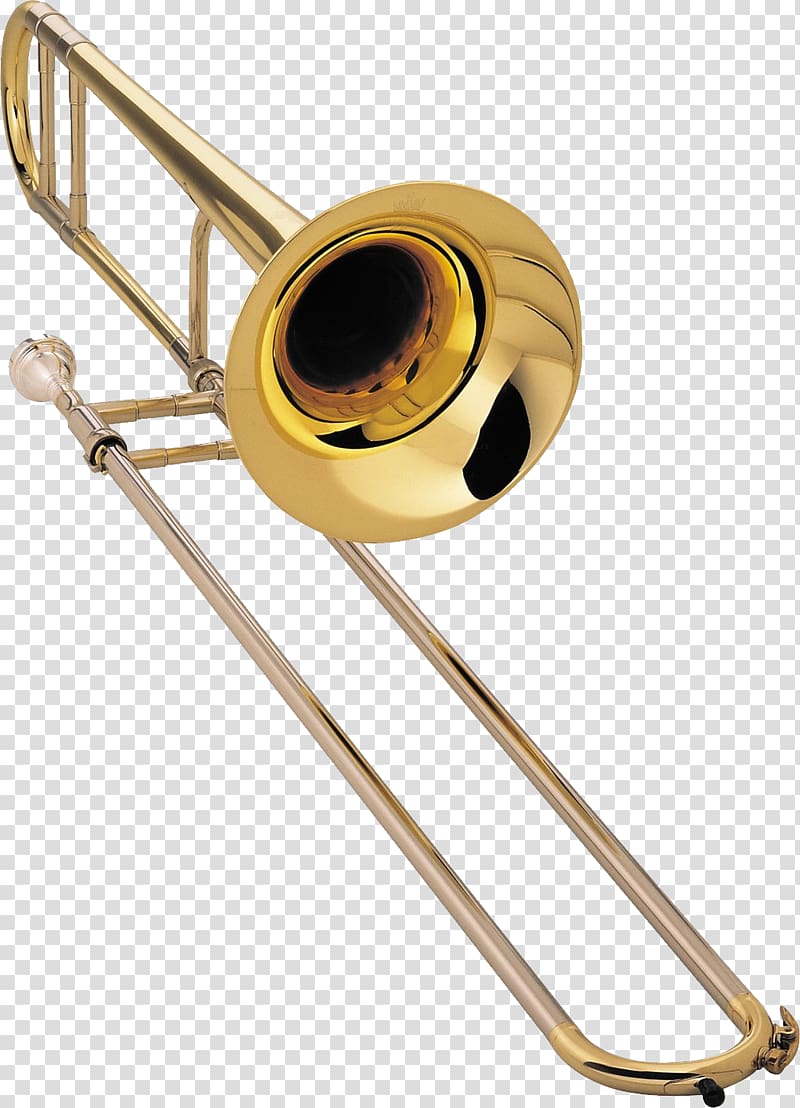 brass trombone, New Orleans Trombone Brass instrument Musical ensemble Orchestra, Trombone transparent background PNG clipart