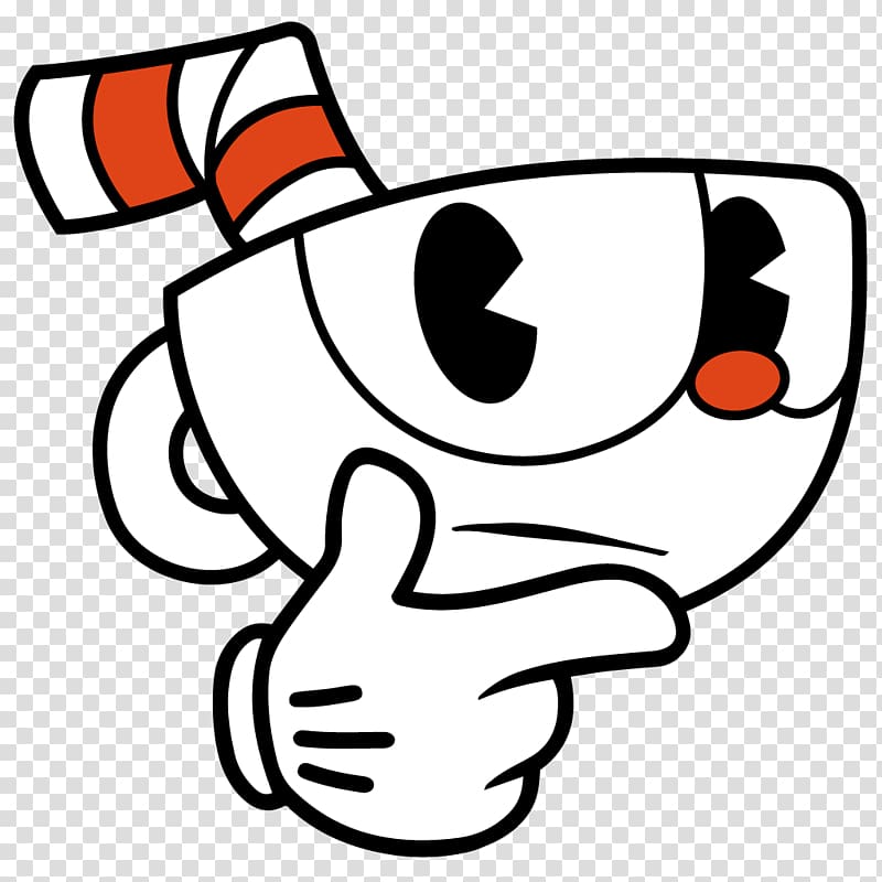 white cartoon character illustration, Cuphead YouTube Computer Icons Video game, trump dabbing transparent background PNG clipart