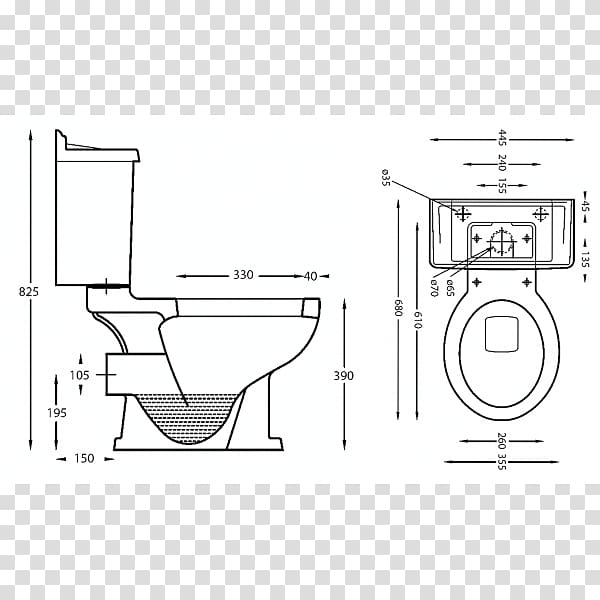 Technical drawing Furniture Line art Diagram, Squat Toilet transparent background PNG clipart