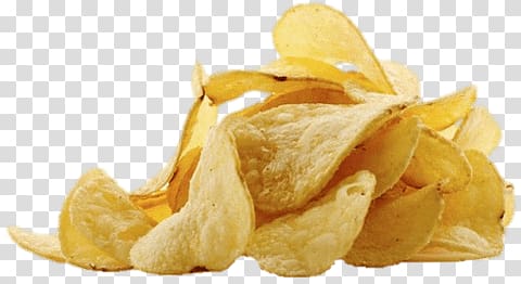 Potato chips transparent background PNG clipart