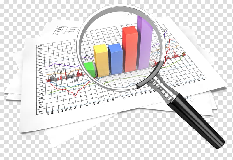 Data Chart , magnifying transparent background PNG clipart