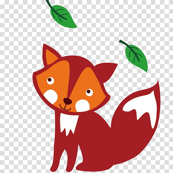 English alphabet Illustration, cartoon animals fox transparent background PNG clipart