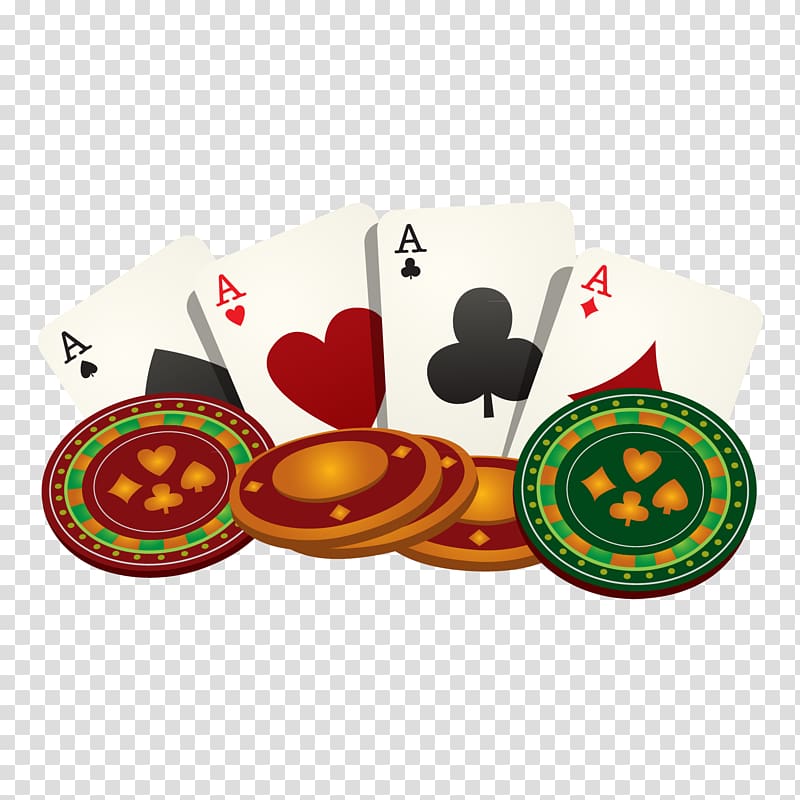four Aces card illustration, Cassino Blackjack Casino token Gambling, FIG casino poker transparent background PNG clipart