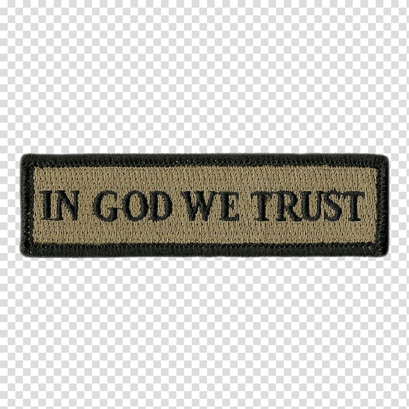 United States Morale Velcro Embroidered patch In God We Trust, united states transparent background PNG clipart