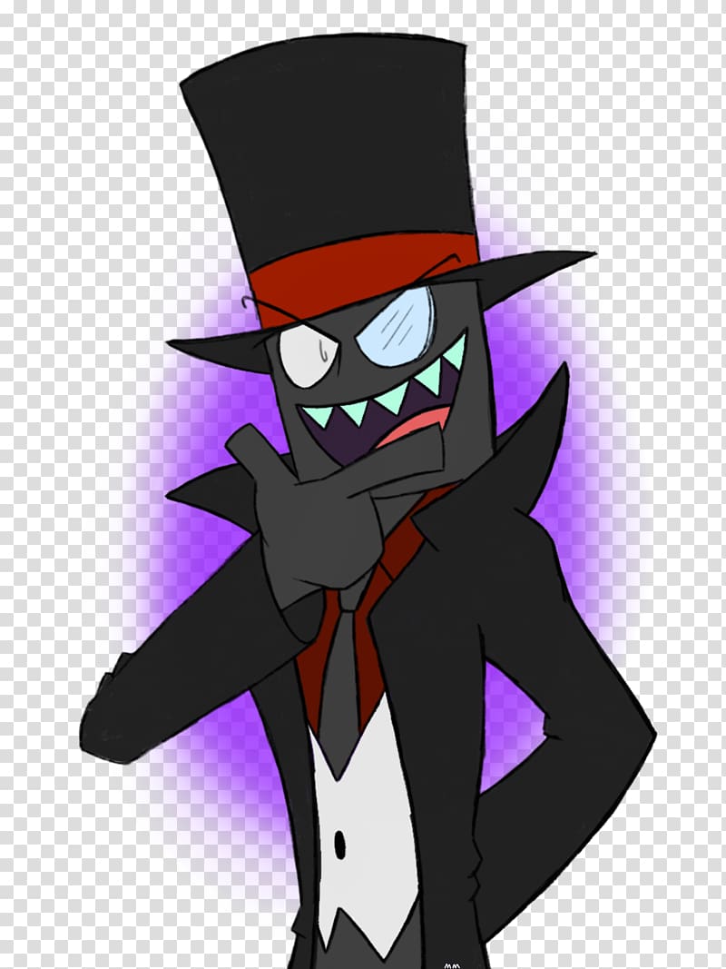 Snidely Whiplash Villain Black hat Character, Hat transparent background PNG clipart