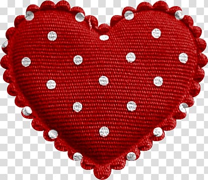 Heart Crochet Pattern, heart transparent background PNG clipart
