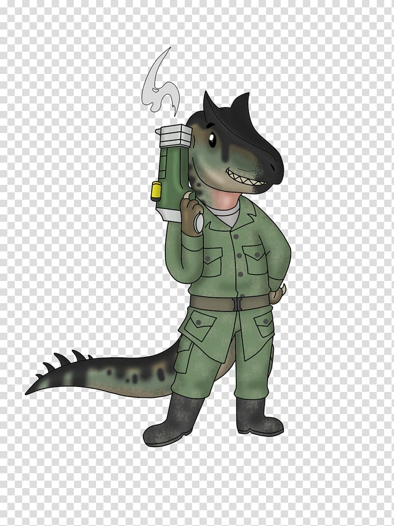 Reptile Figurine Legendary creature Animated cartoon, fallout art transparent background PNG clipart