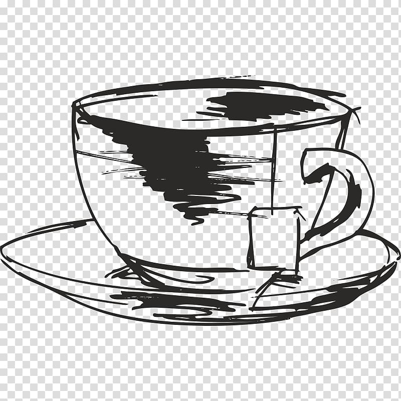 Tea bag Teacup Coffee Drawing, others transparent background PNG clipart