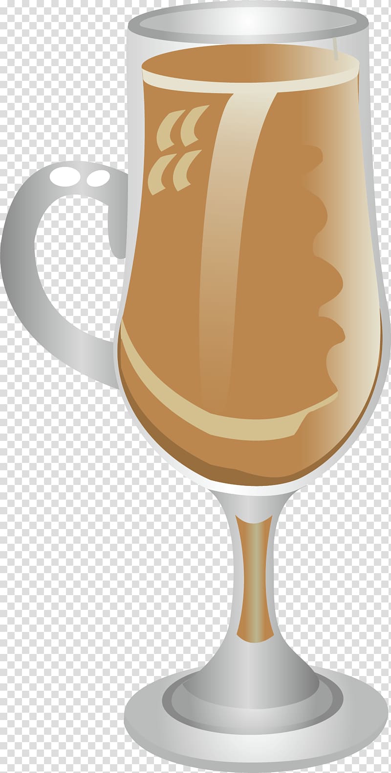 Tea Iced coffee Milk Wine glass, Cup of tea transparent background PNG clipart