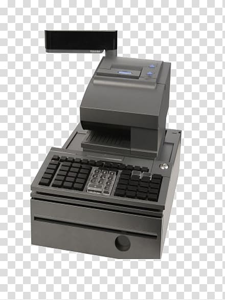 Cash register Toshiba Printer IBM 4610 Point of sale, printer transparent background PNG clipart