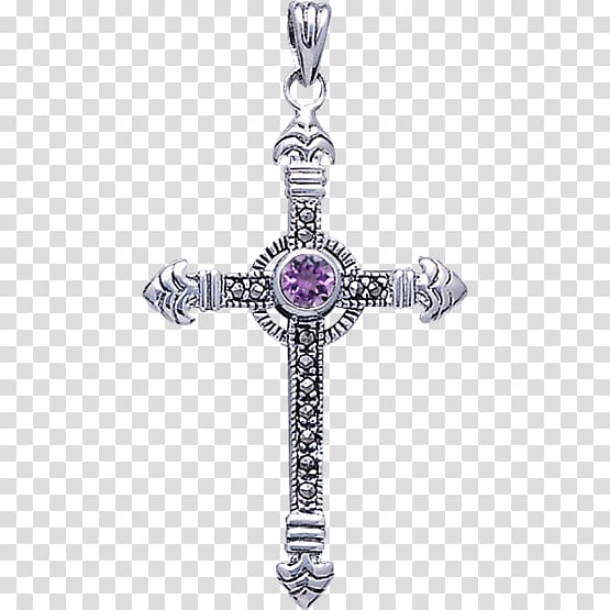 Cross Charms & Pendants Jewellery Gemstone Marcasite, marcasite jewellery transparent background PNG clipart