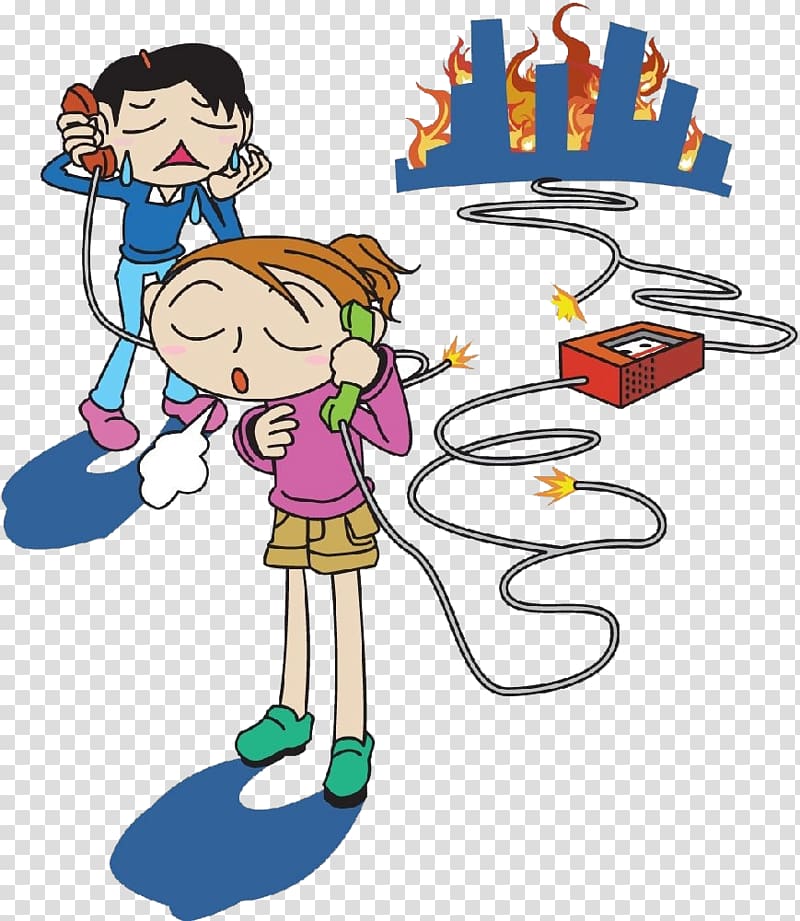 Comics Cartoon Illustration, Alarm the child transparent background PNG clipart