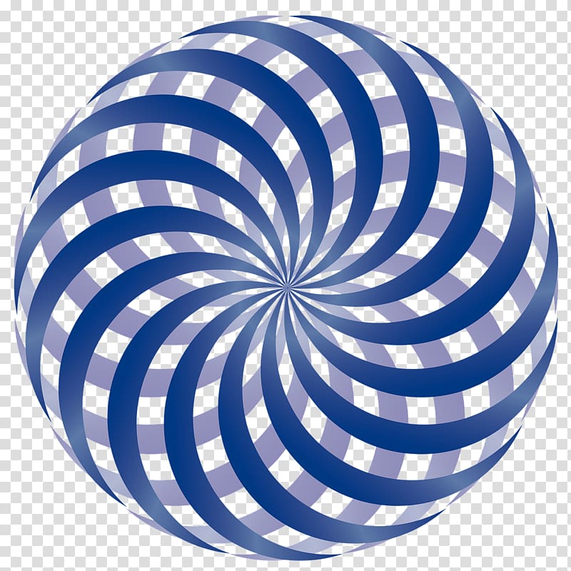 Optical illusion Op art Optics Color, Graphic design Blue transparent background PNG clipart