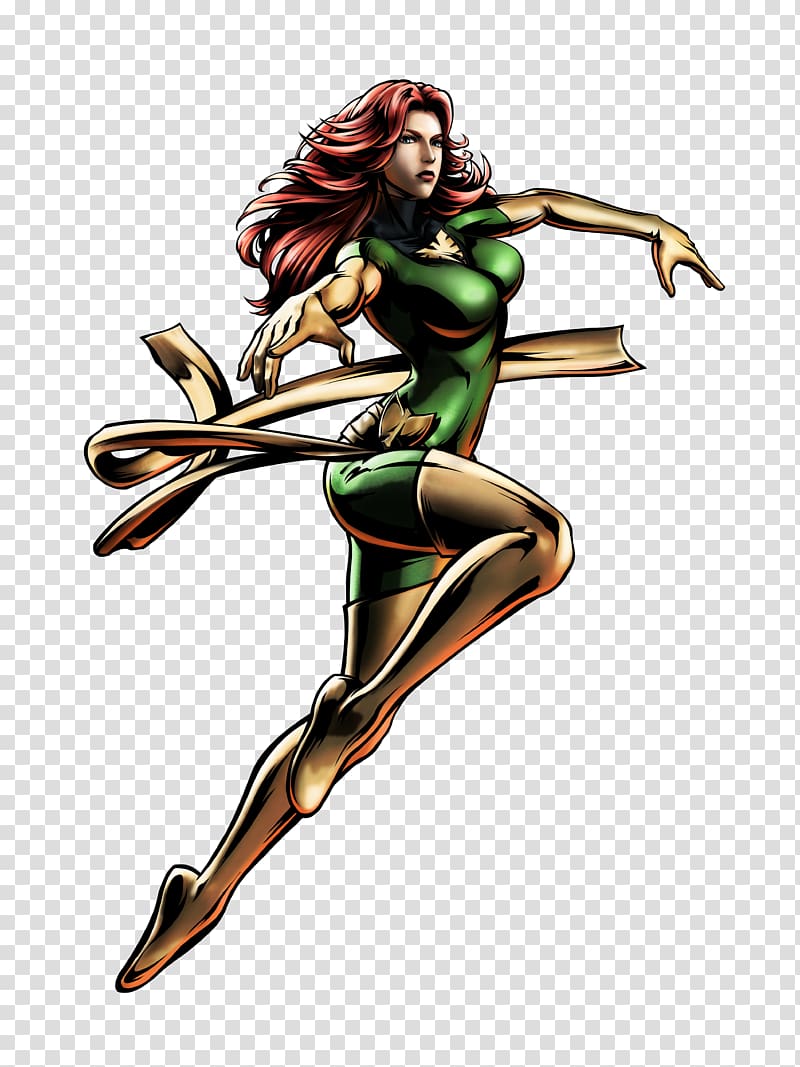 Ultimate Marvel vs. Capcom 3 Marvel vs. Capcom 3: Fate of Two Worlds Jean Grey Phoenix Wright Video game, Phoenix transparent background PNG clipart