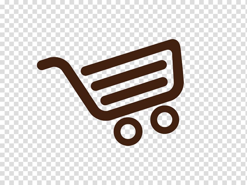 Shopping cart Logo Icon, Shopping cart tag added to collection transparent background PNG clipart