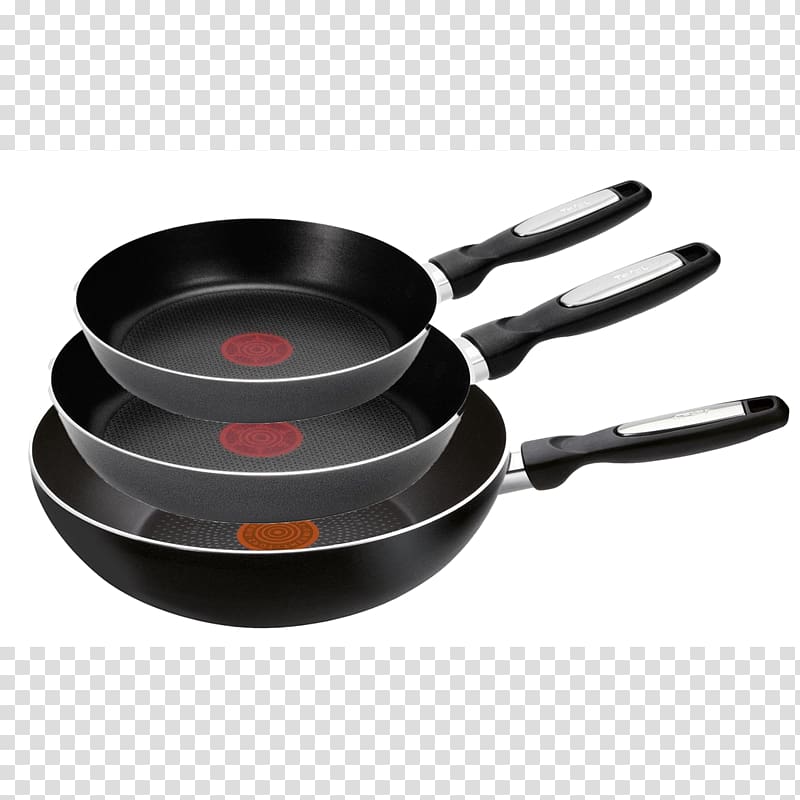 Cookware Tefal Non-stick surface Frying pan Wok, cookware transparent background PNG clipart