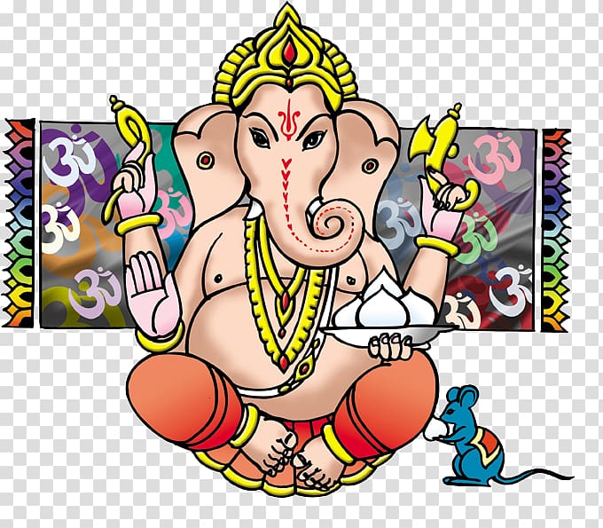 Ganesha , Ganesha Hanuman Ganesh Chaturthi Puthandu , ganpati transparent background PNG clipart