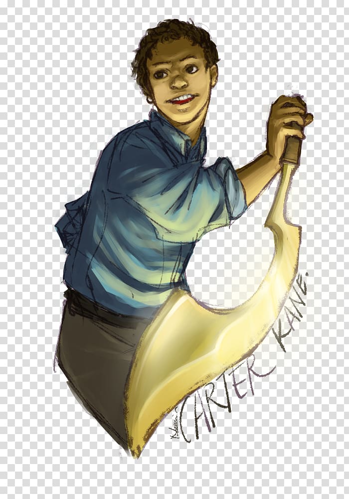 Carter Kane The Kane Chronicles Character Horus Khopesh, percy jackson transparent background PNG clipart