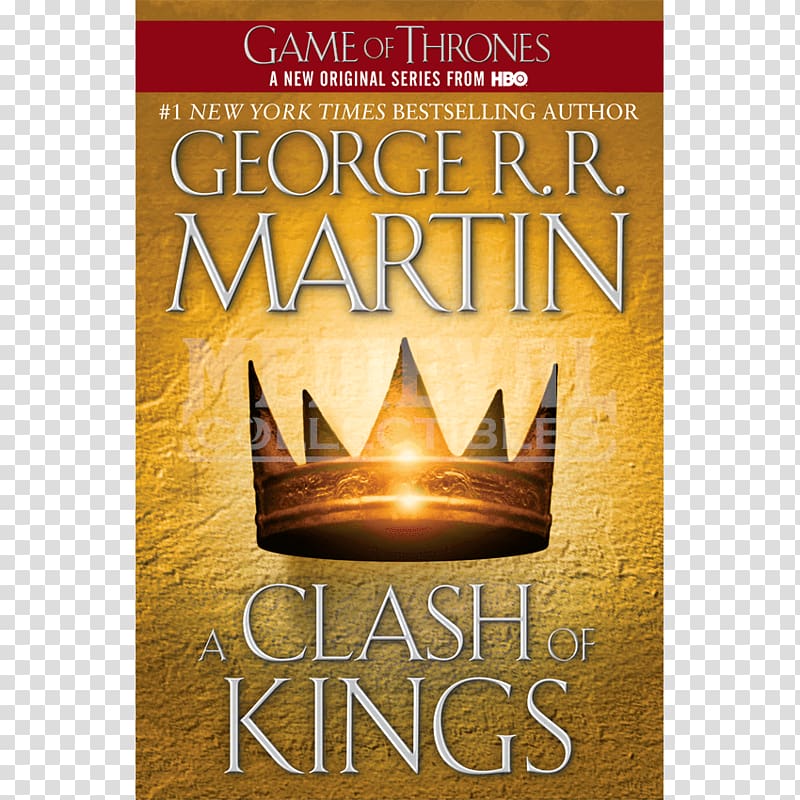 A Clash of Kings A Song of Ice and Fire A Game of Thrones Paperback Book, book transparent background PNG clipart