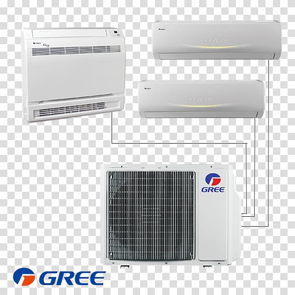 Gree Electric Air conditioning Daikin Power Inverters Air conditioner, gree transparent background PNG clipart