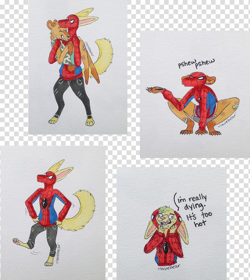 Costume design Figurine Cartoon Action & Toy Figures, Chibi Spiderman transparent background PNG clipart