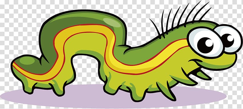 Cartoon , Caterpillar transparent background PNG clipart