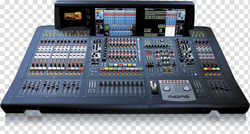 Audio Mixers Midas Consoles Digital mixing console Bus, bus transparent background PNG clipart