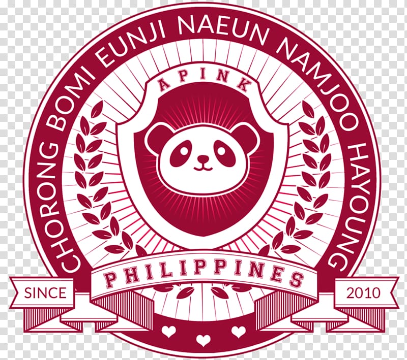 Apink Giant panda Fan club AsiaWorld–Expo K-pop, red velvet logo transparent background PNG clipart