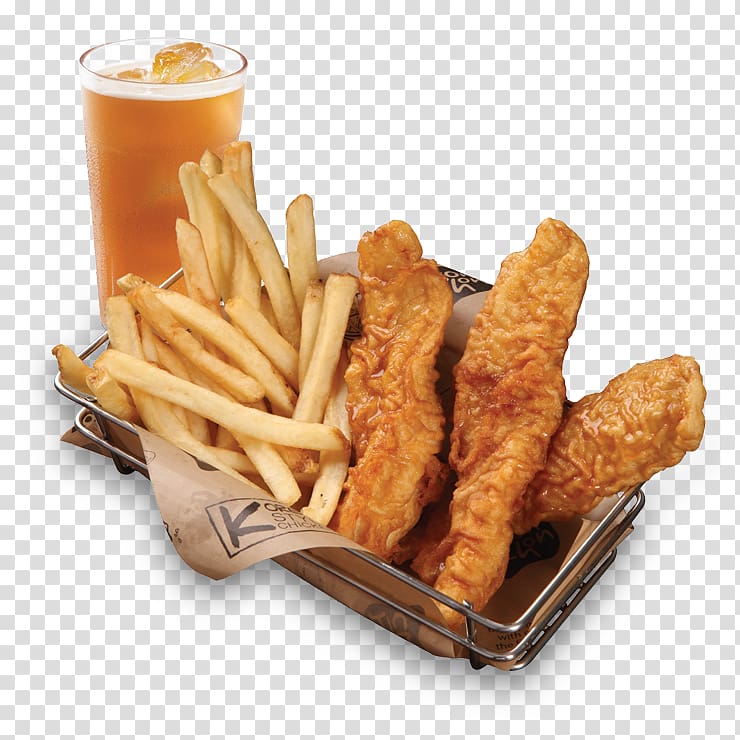 French fries Fish and chips Fried chicken Chicken and chips Chicken fingers, fried chicken transparent background PNG clipart