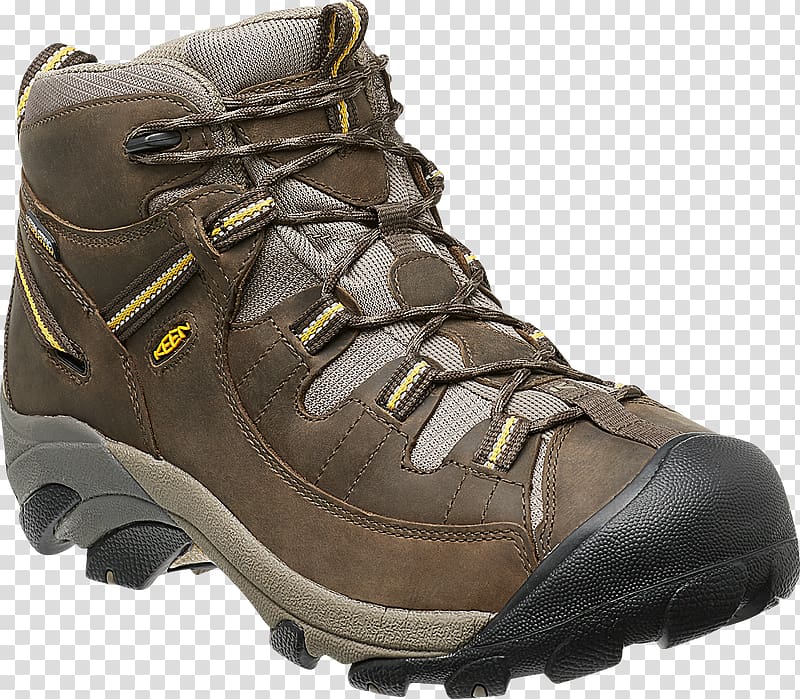 Hiking boot Shoe Keen, boot transparent background PNG clipart