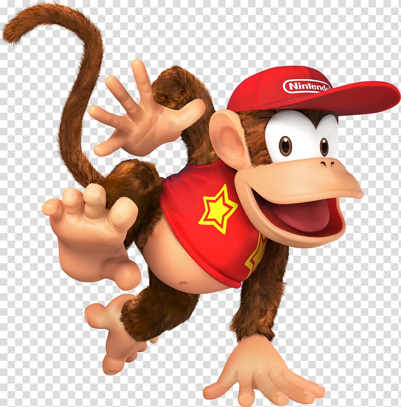 Donkey Kong Country 2: Diddy\'s Kong Quest Super Smash Bros. for Nintendo 3DS and Wii U Super Smash Bros. Brawl, donkey transparent background PNG clipart
