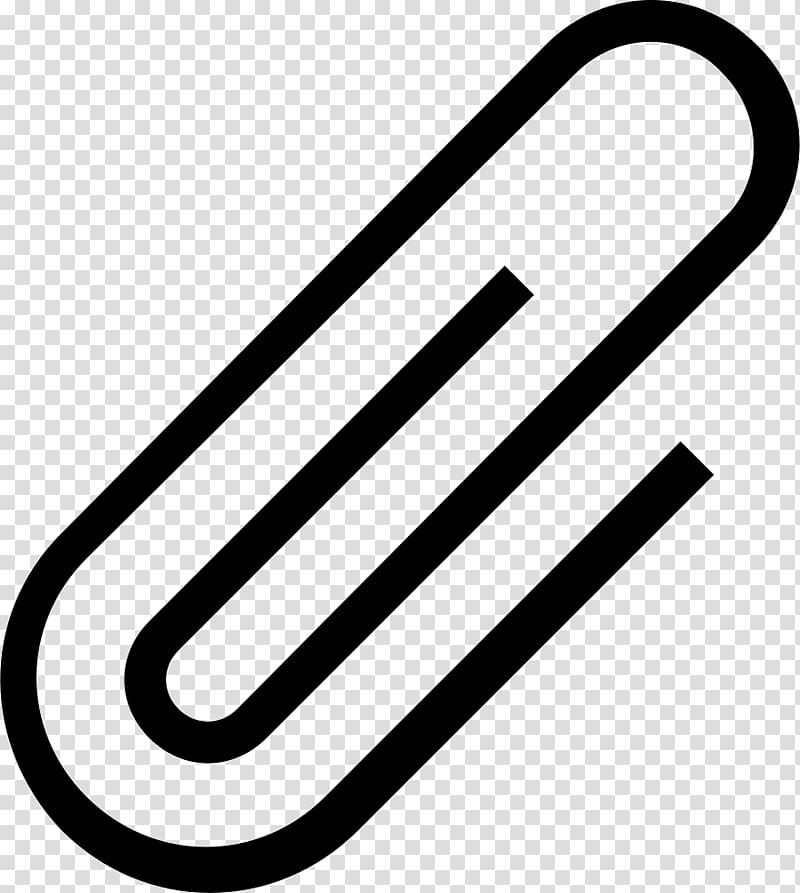 Computer Icons Symbol Email attachment Paper clip , symbol transparent background PNG clipart