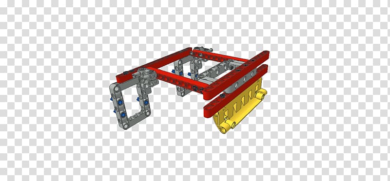 Lego Mindstorms EV3 FIRST Lego League Robot, knocked over the particles transparent background PNG clipart