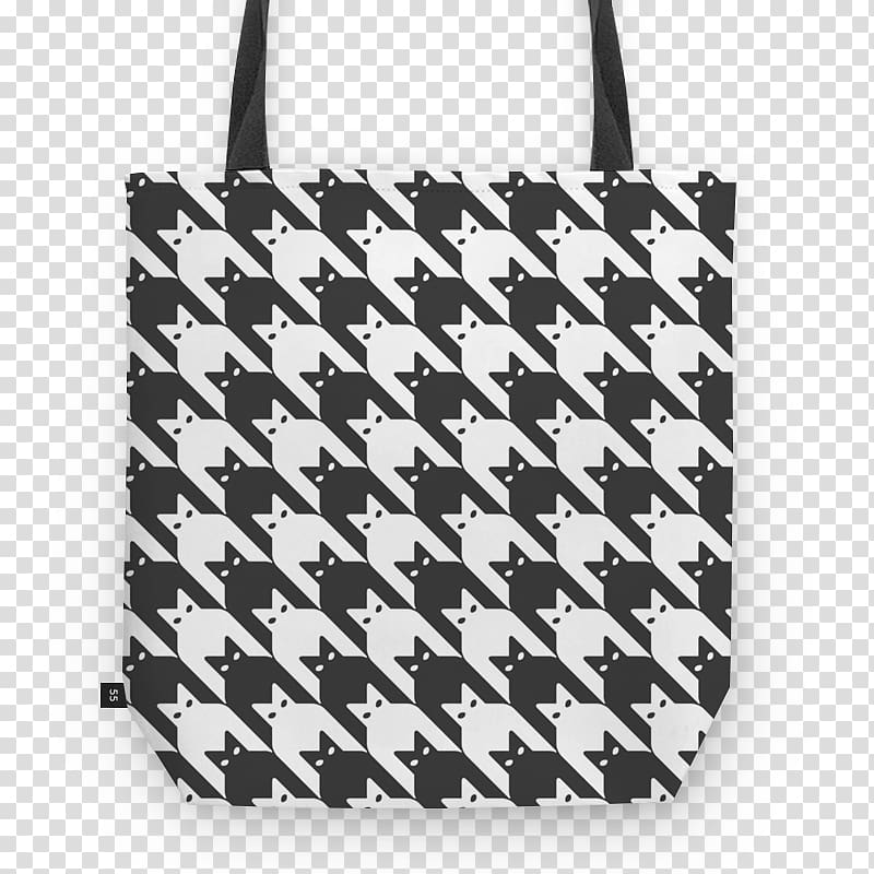 Houndstooth T-shirt Clothing Handbag, pied poule transparent background PNG clipart