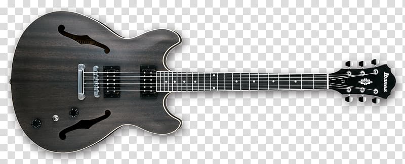 Semi-acoustic guitar Ibanez Artcore series Ibanez Iron Label RGAIX6FM Electric guitar, hollowed out railing style transparent background PNG clipart