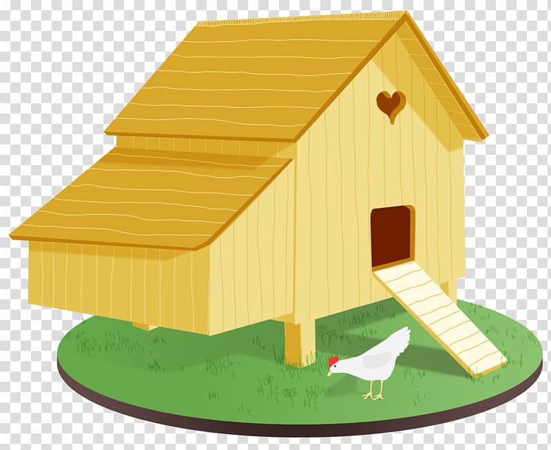 Chicken coop Building House, chicken transparent background PNG clipart