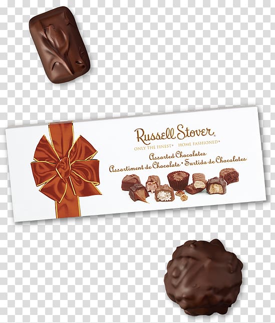 Praline Bonbon Chocolate bar Ribbon candy Stover, chocolate transparent background PNG clipart