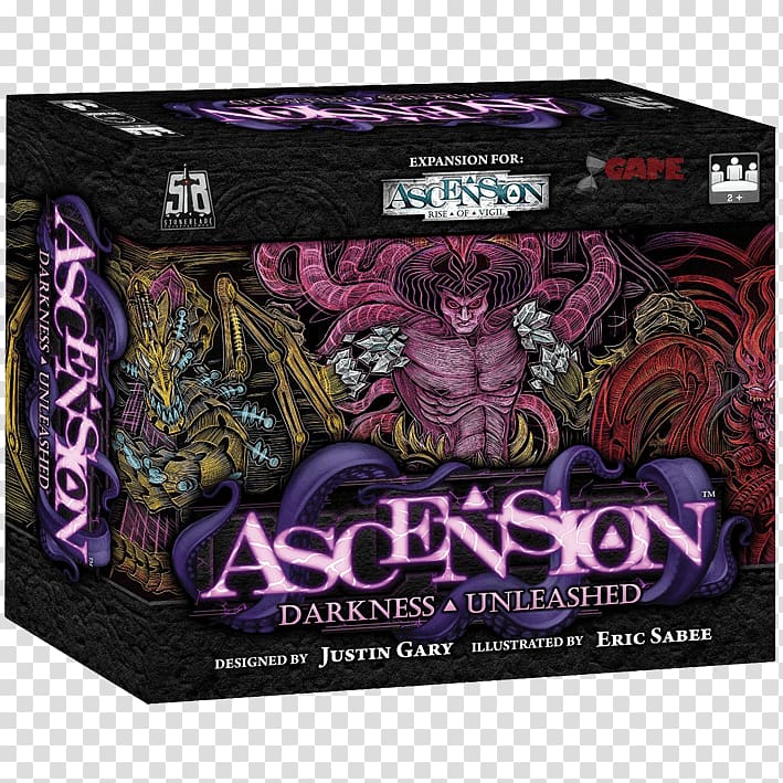 Ascension: Chronicle of the Godslayer Catan Descent: Journeys in the Dark 7 Wonders Deck-building game, the king of darkness another world story transparent background PNG clipart